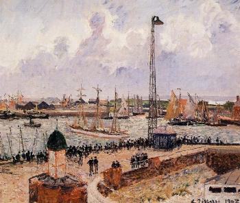 卡米耶 畢沙羅 The Inner Harbor, Le Havre 卡米耶 畢沙羅 The Inner Harbor, Le Havre